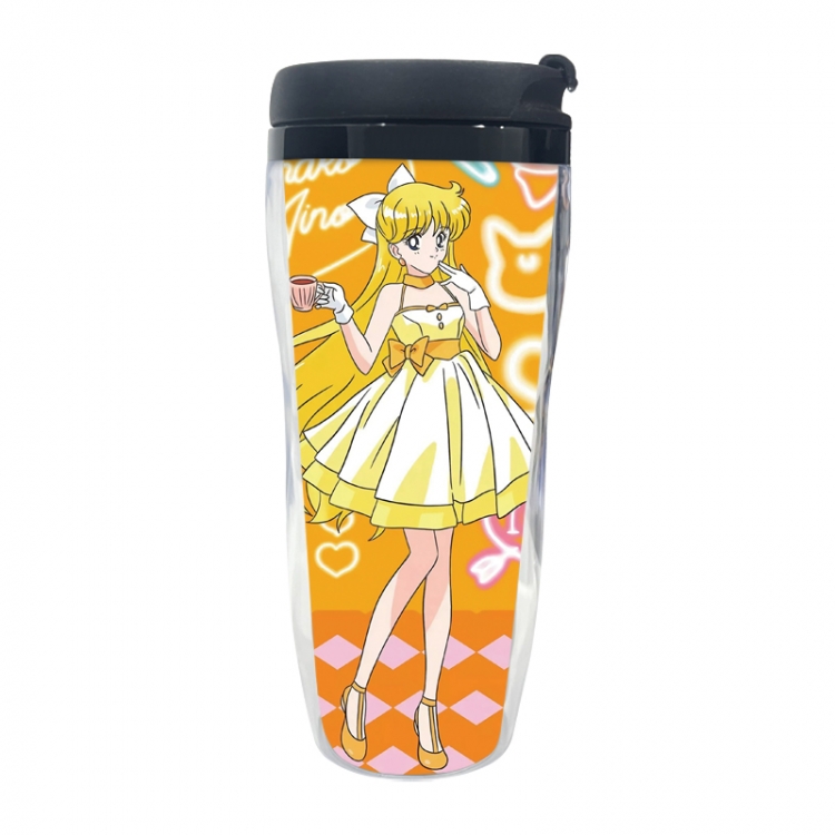 sailormoon Anime double-layer insulated water bottle and cup 350ML