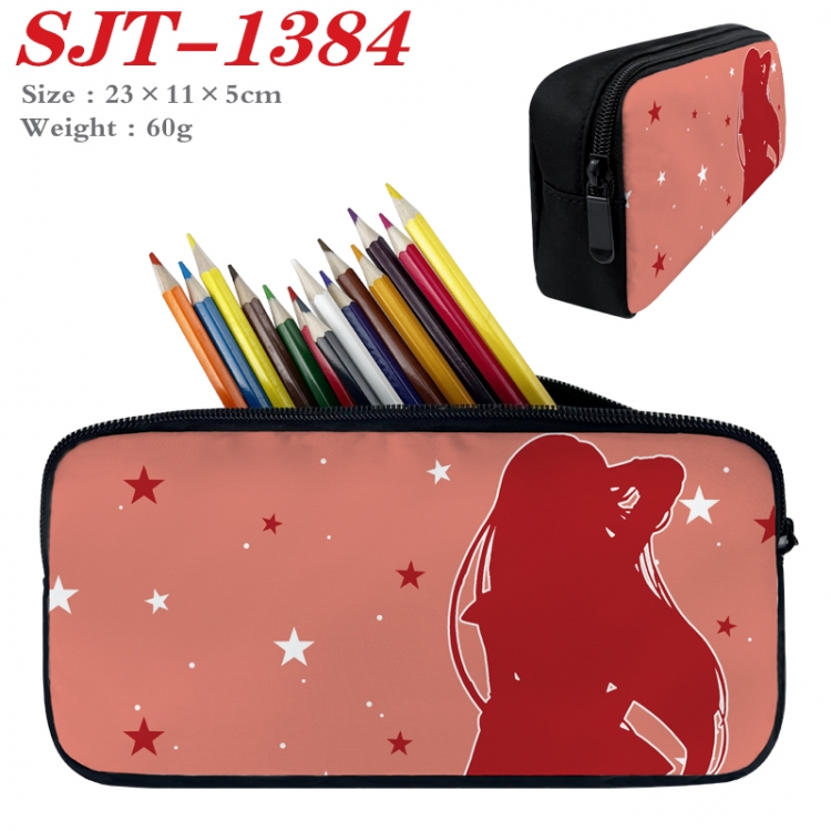 sailormoon  Anime nylon student pencil case 23x11x5cm