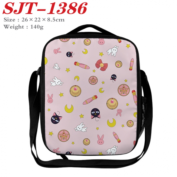 sailormoon Anime Lunch Bag Crossbody Bag 26x22x8.5cm 