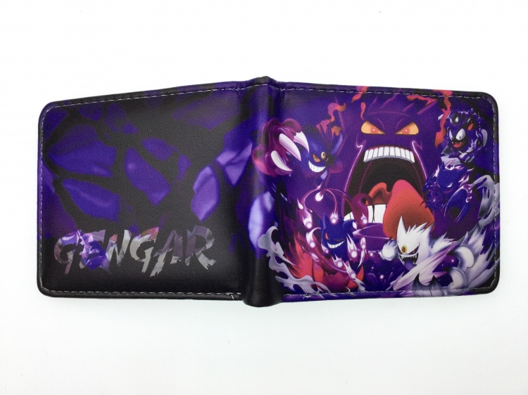 Pokemon Anime two fold  Short wallet 11X9.5CM 60G 