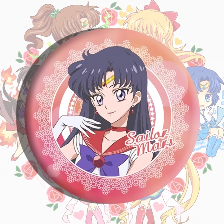 sailormoon Anime tinplate brooch badge price for 5 pcs