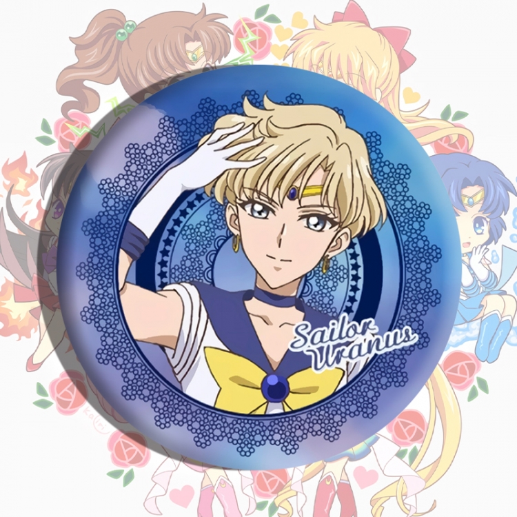 sailormoon Anime tinplate brooch badge price for 5 pcs