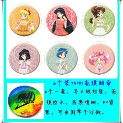 sailormoon Anime round Badge B...