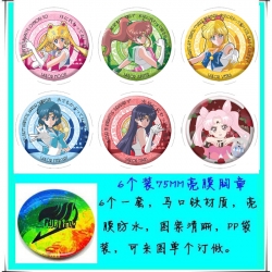 sailormoon Anime round Badge B...