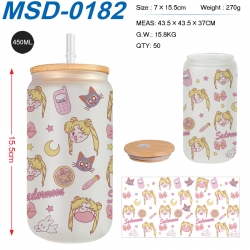 sailormoon Anime frosted glass...