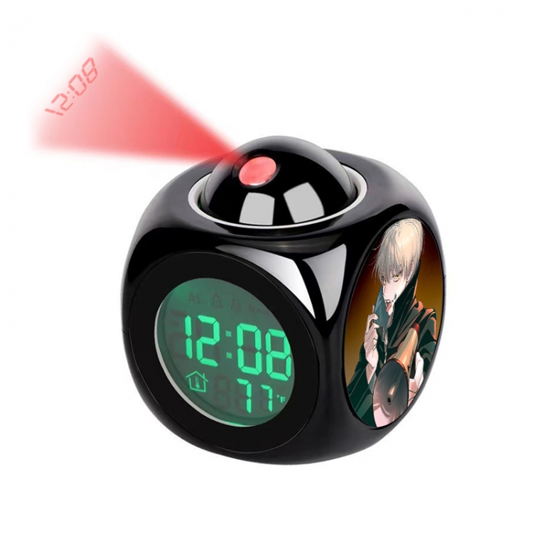 Jujutsu Kaisen Anime projection alarm clock electronic clock 8x8x10cm