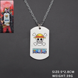 One Piece Anime cartoon neckla...