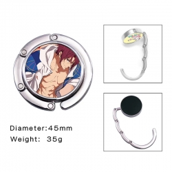 Free! Anime folding bag hanger...