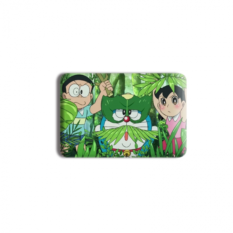 Doraemon Anime square tinplate badge chest badge 40X60CM price for 5 pcs