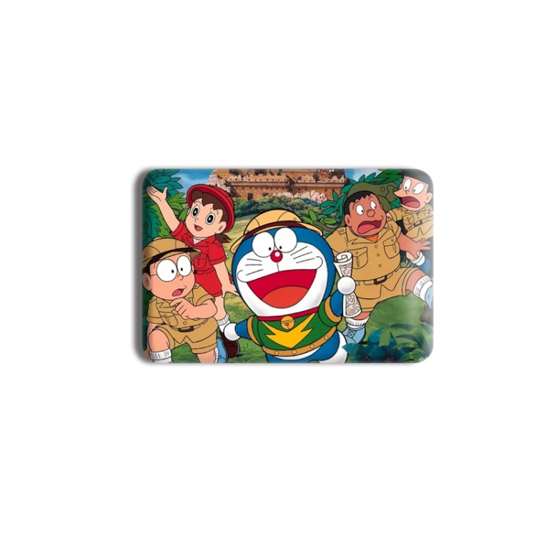 Doraemon Anime square tinplate badge chest badge 40X60CM price for 5 pcs