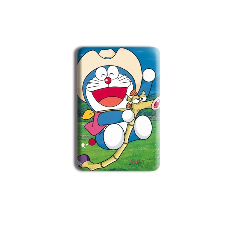 Doraemon Anime square tinplate badge chest badge 40X60CM price for 5 pcs