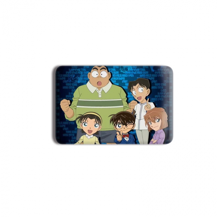 Detective conan Anime square tinplate badge chest badge 40X60CM price for 5 pcs