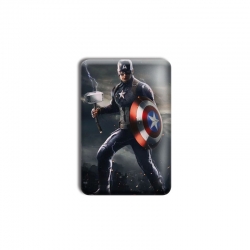 Captain America Anime square t...