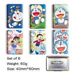 Doraemon Anime square tinplate...