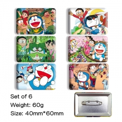 Doraemon Anime square tinplate...