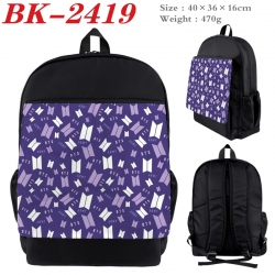 BTS Waterproof nylon canvas fl...