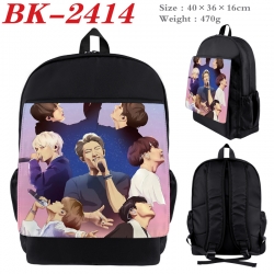 BTS Waterproof nylon canvas fl...