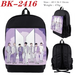 BTS Waterproof nylon canvas fl...