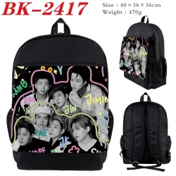 BTS Waterproof nylon canvas fl...