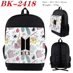 BTS Waterproof nylon canvas fl...