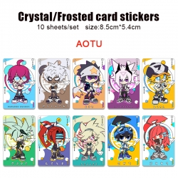 AOTU Frosted anime crystal bus...