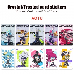 AOTU Anime Crystal Bus Card De...