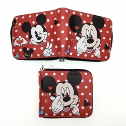 Mickey Animation medium zipper...