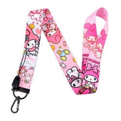 sanrio Black buckle long mobil...