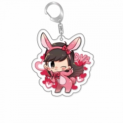 Overwatch Anime Acrylic Keycha...