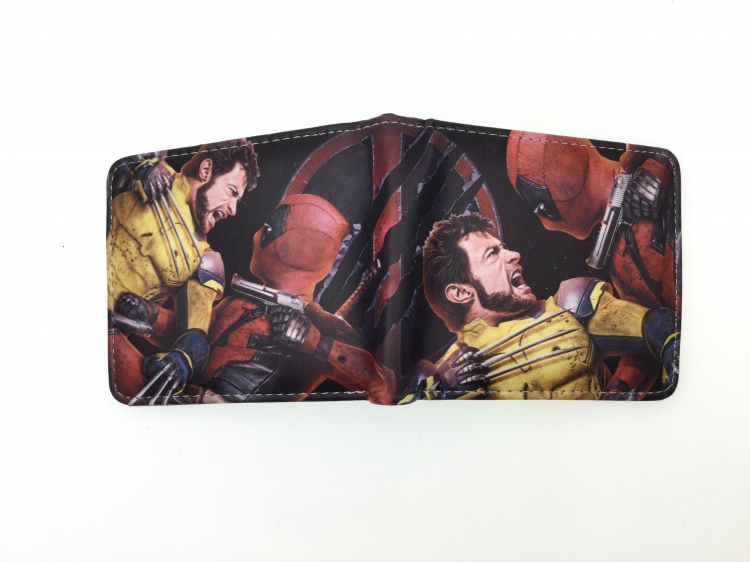 Marvel Anime two fold  Short wallet 11X9.5CM 60G B-1769