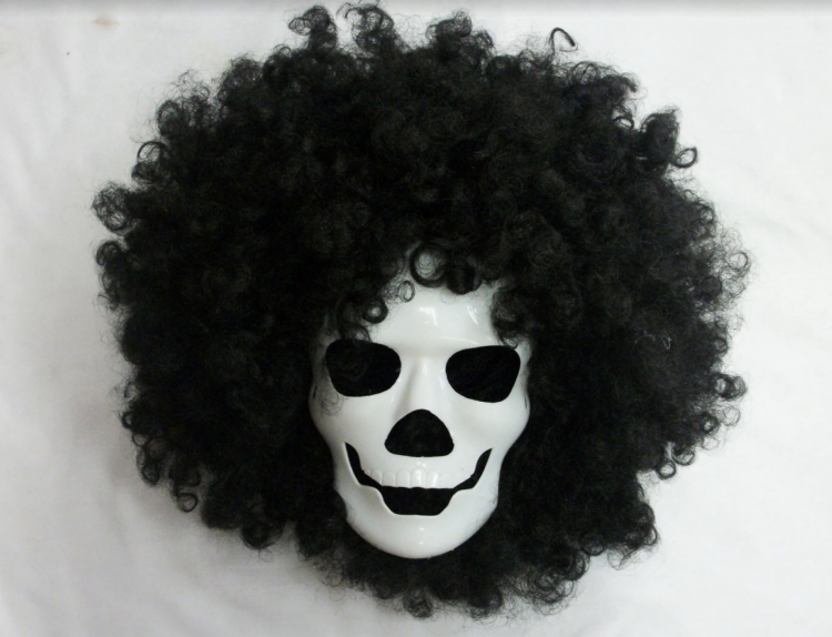 Brook Wig Mask Cosplay Prop