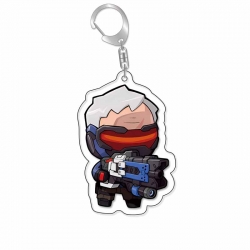 Overwatch Anime Acrylic Keycha...