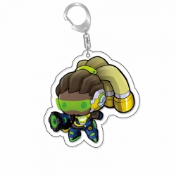 Overwatch Anime Acrylic Keycha...