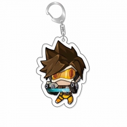 Overwatch Anime Acrylic Keycha...