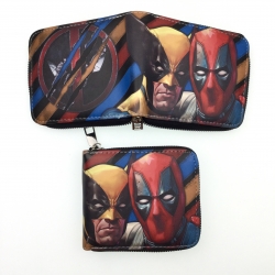 Deadpool Short zipper card wal...