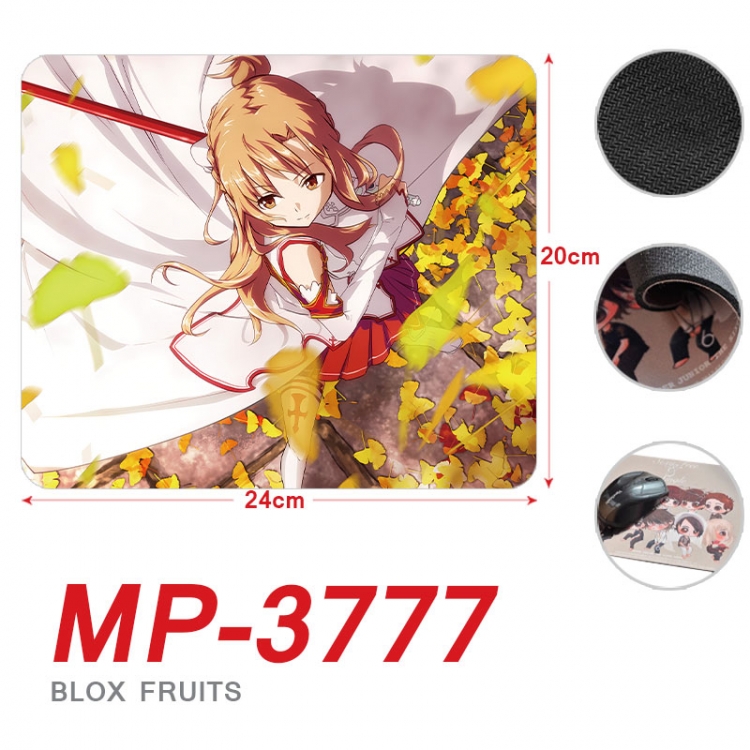 Sword Art Online Anime Full Color Printing Mouse Pad Unlocked 20X24cm price for 5 pcs