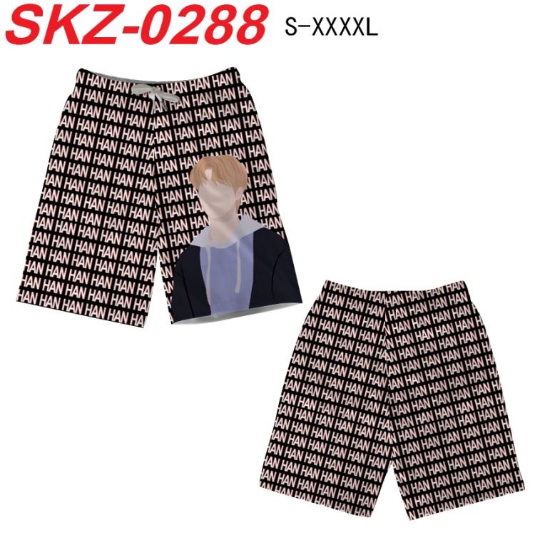 straykids Anime full-color digital printed beach shorts from S to 4XL  SKZ-0288