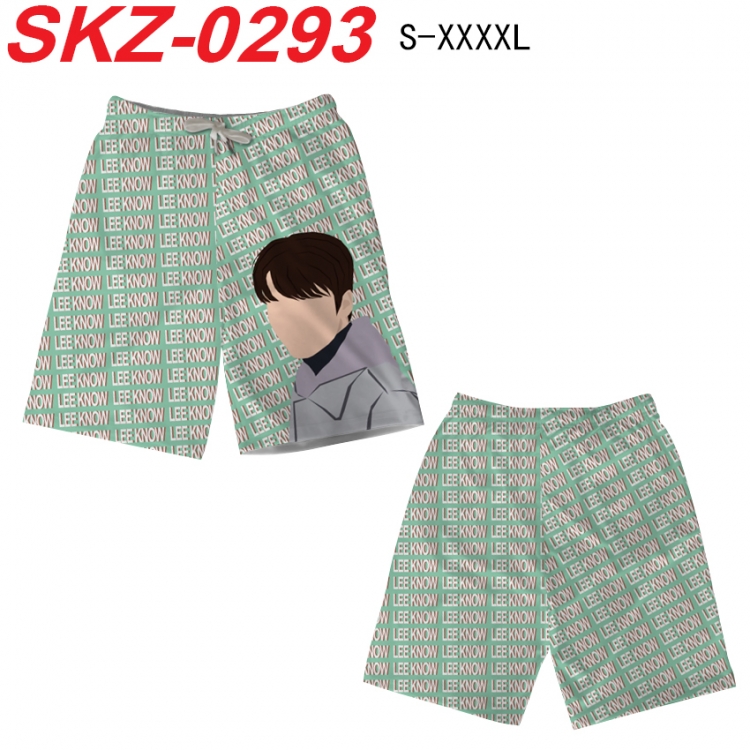 straykids Anime full-color digital printed beach shorts from S to 4XL  SKZ-0293