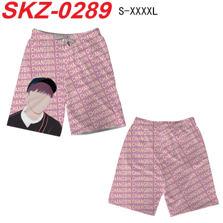 straykids Anime full-color digital printed beach shorts from S to 4XL  SKZ-0289