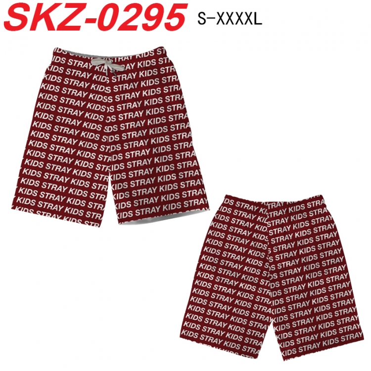 straykids Anime full-color digital printed beach shorts from S to 4XL SKZ-0295