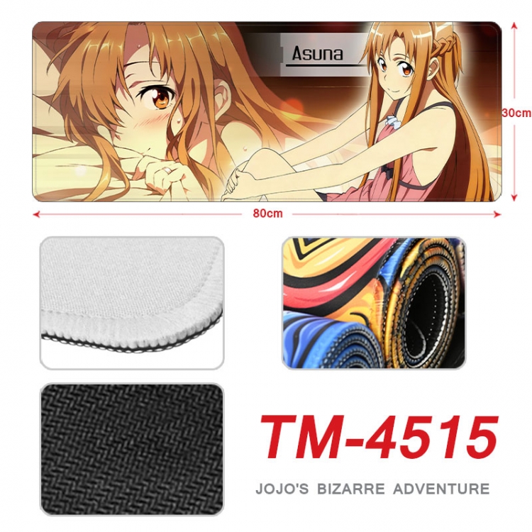 Sword Art Online Anime peripheral new lock edge mouse pad 80X30cm  tm-4515