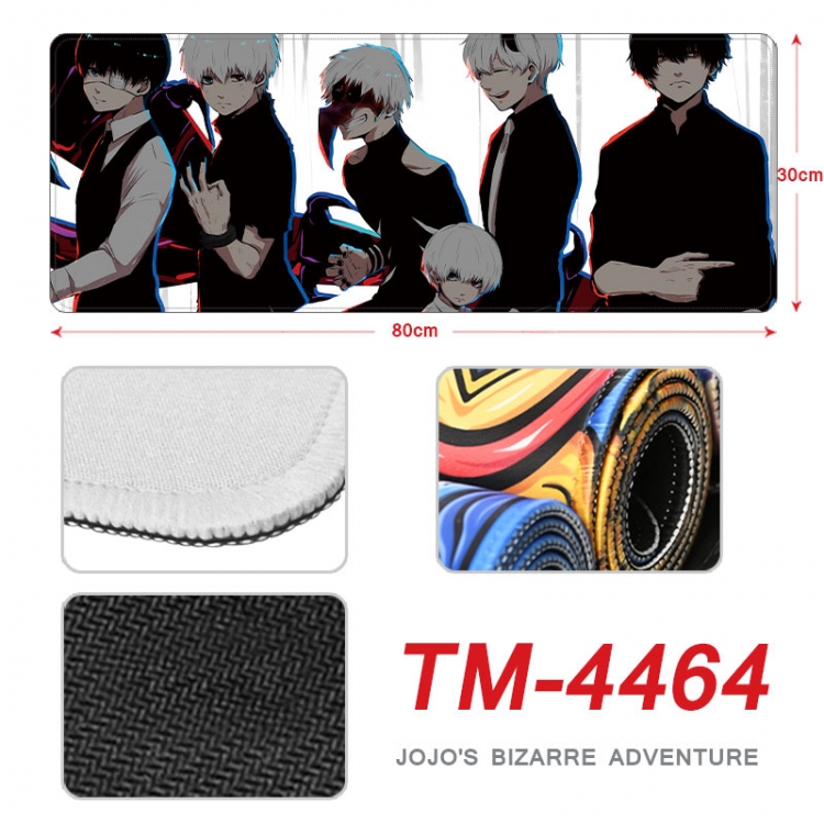 Tokyo Ghoul Anime peripheral new lock edge mouse pad 80X30cm  tm-4464