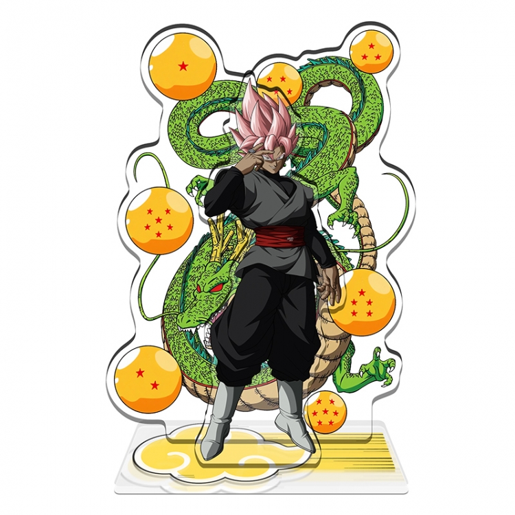 DRAGON BALL Goku-Black Anime characters Double Insert Style acrylic Standing Plates Keychain