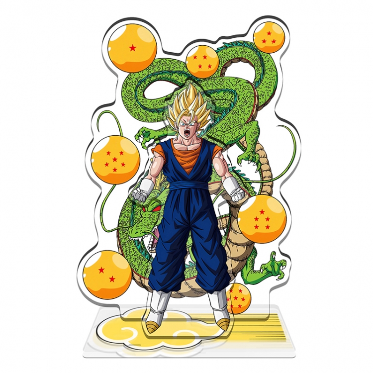 DRAGON BALL Vegetto Anime characters Double Insert Style acrylic Standing Plates Keychain