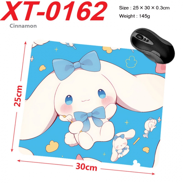 Cinnamoroll Anime peripheral new lock edge mouse pad 25X30cm