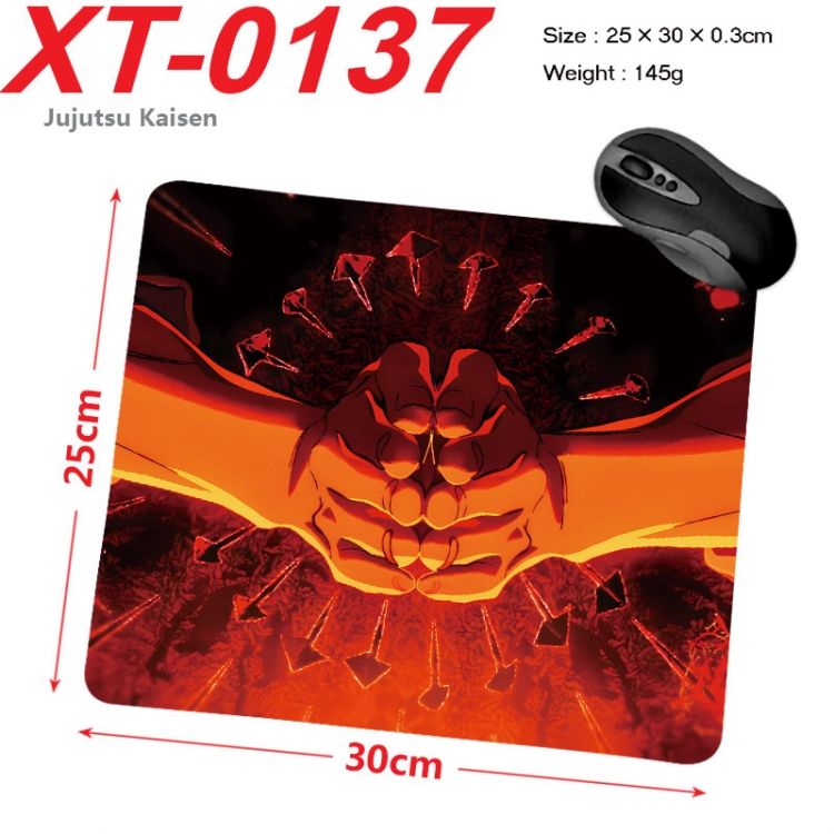 Jujutsu Kaisen Anime peripheral new lock edge mouse pad 25X30cm  xt-0137