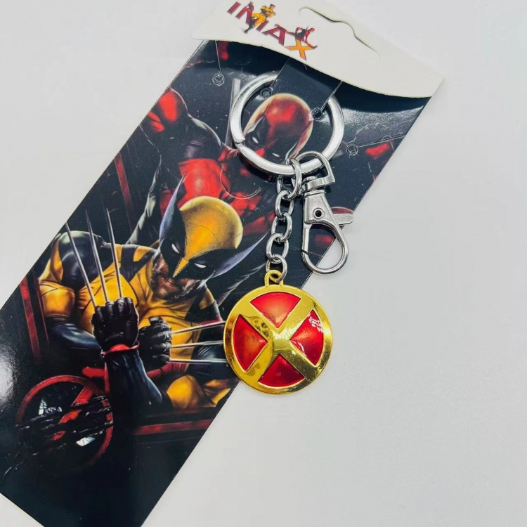 Deadpool  Animation metal keychain pendant price for 5 pcs